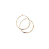 round hoops 1.25"- ROSE GOLD