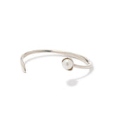 ursula pearl cuff s.silver