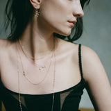mabel black diamond necklace