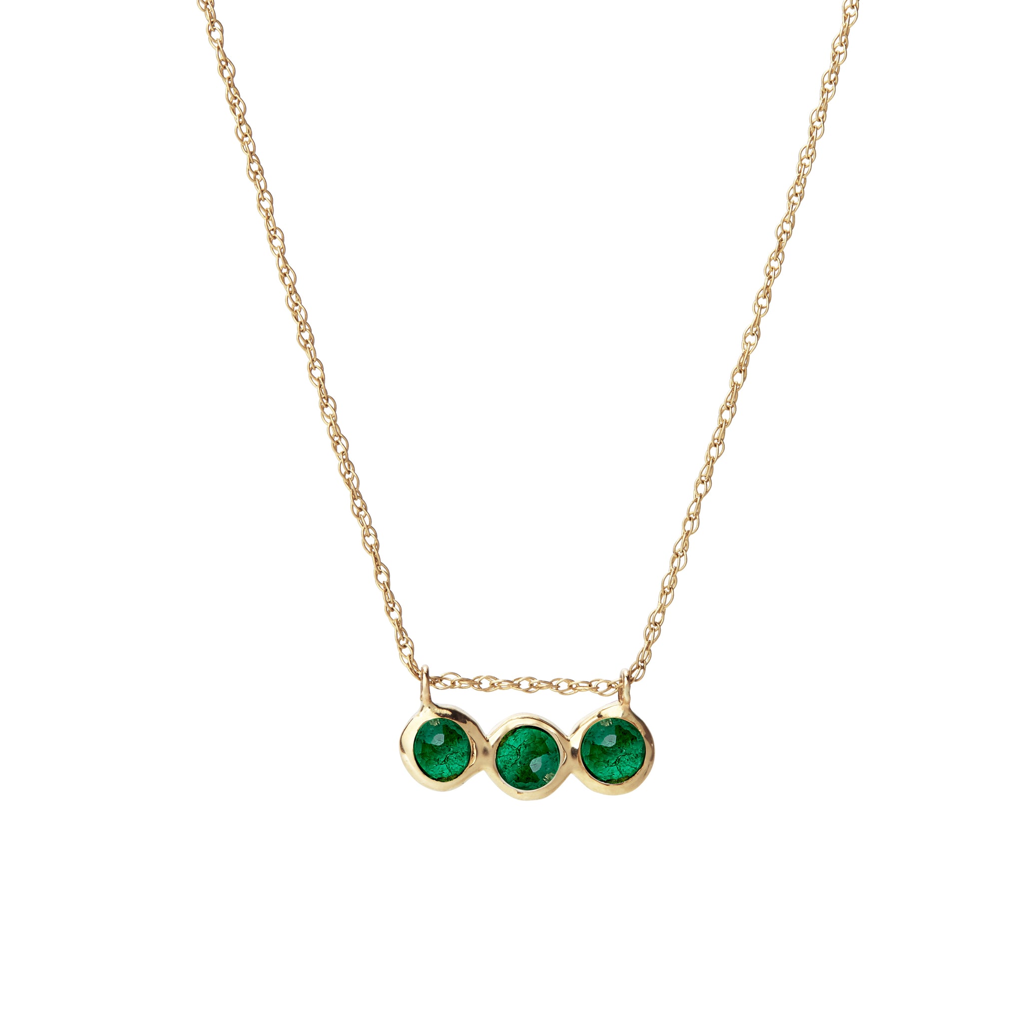 Emerald Necklace - Gardens of the Sun | Ethical Jewelry