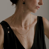 Vivian earrings with moonstone