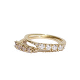 champagne diamond ophelia ring