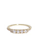 white diamond ophelia ring
