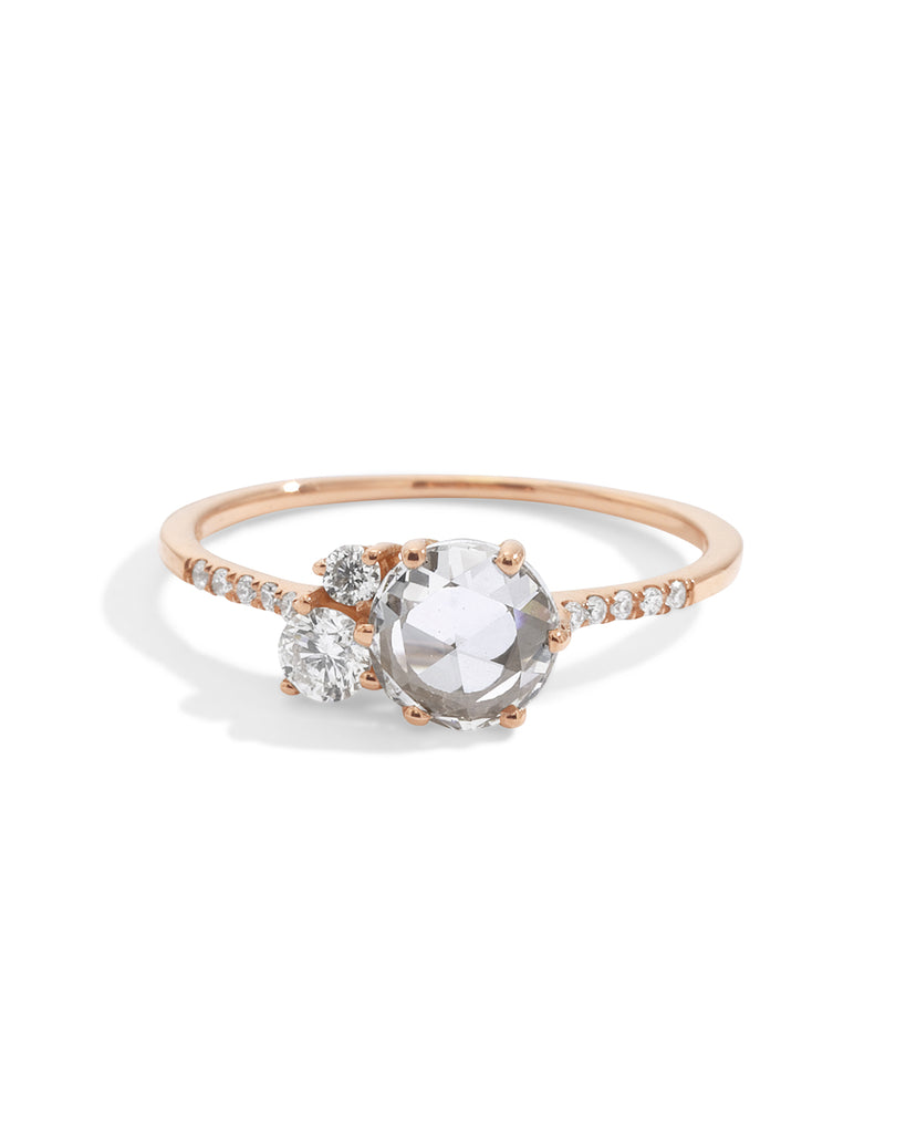 white lily ring