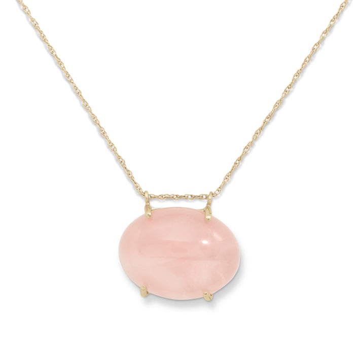 blanca monrós gómez | rose quartz claudel necklace