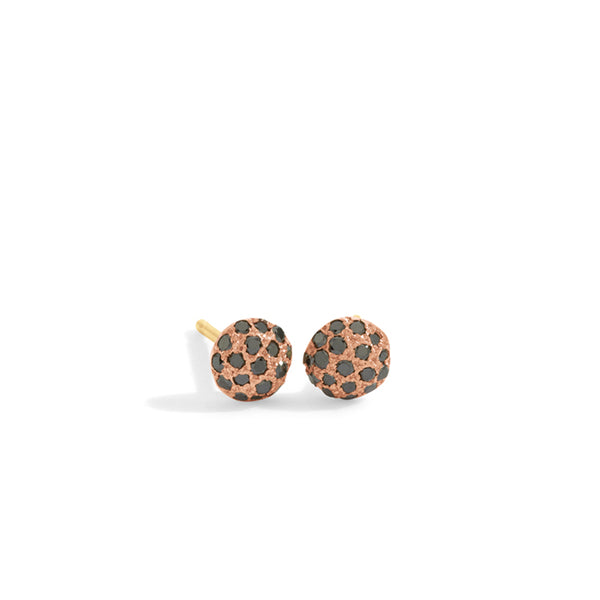 blanca monrós gómez | black diamond dot earrings