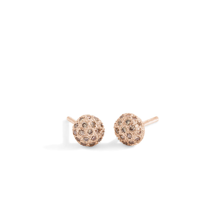 blanca monrós gómez | champagne diamond dot earrings