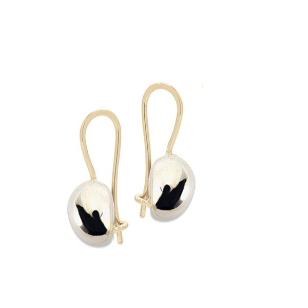 dome earrings sterling silver