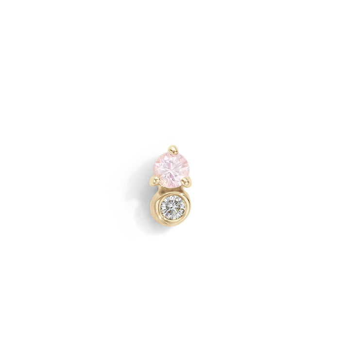blanca monrós gómez | pink duo stud