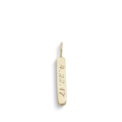 ID bar charm