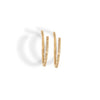blanca monrós gómez | mini matte hoops