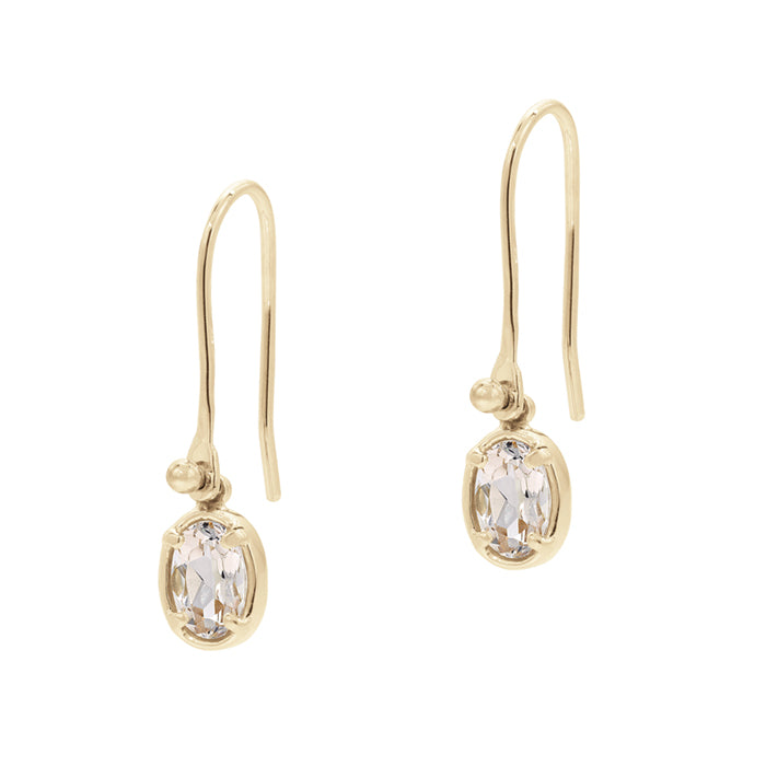 blanca monrós gómez | rosalind morganite earrings