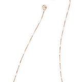 box chain - sparkle necklace