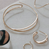 small camille matte hoops