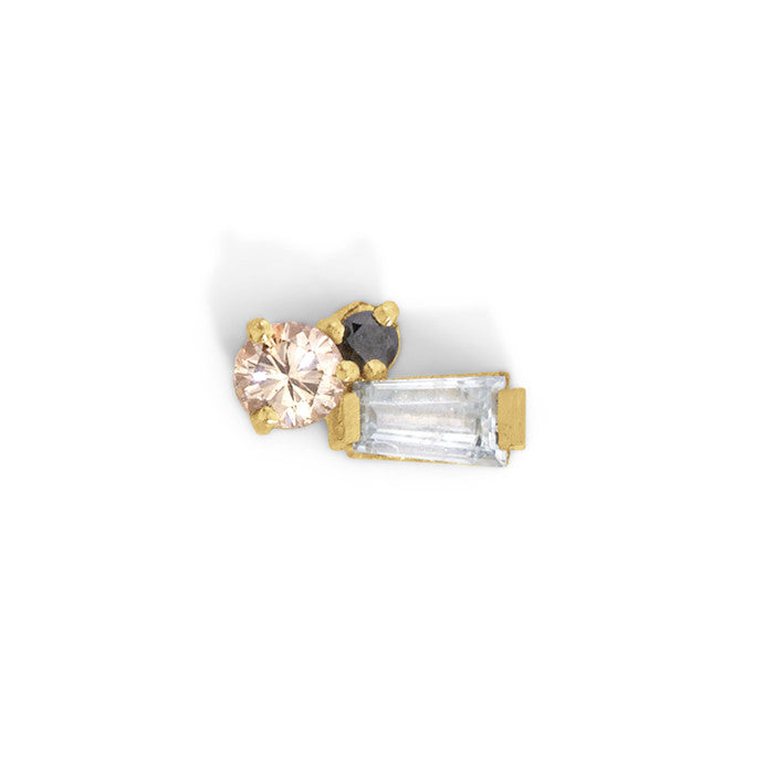 blanca monrós gómez | adelaide diamond stud earring