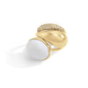 blanca monrós gómez | claudel white agate ring