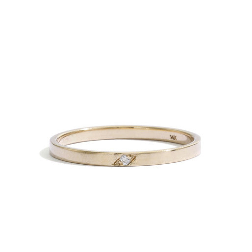 Buy Modern Cubic Design Single Stone Platinum Rings | GRT Jewellers