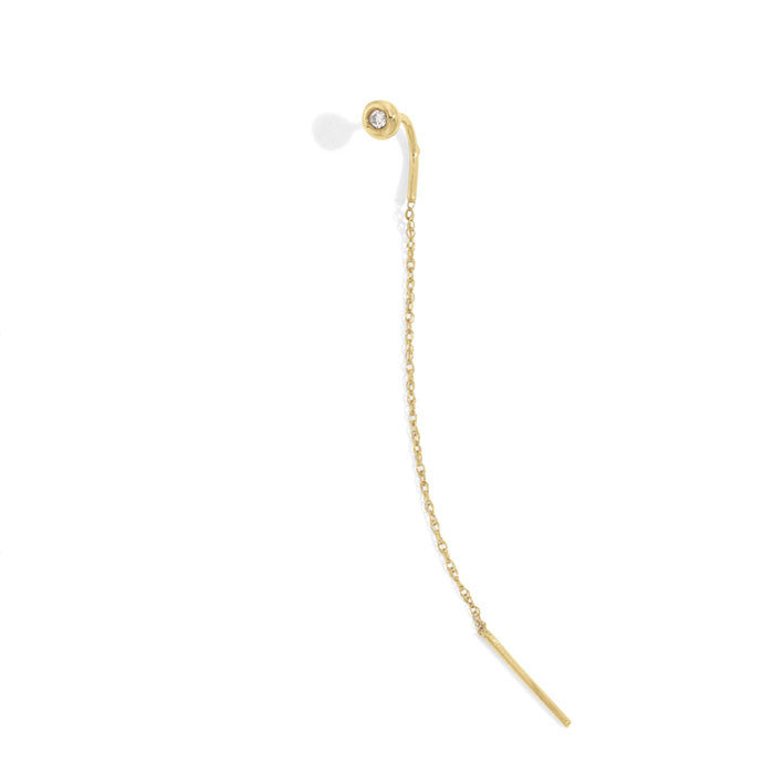 blanca monrós gómez | diamond seed stitch earring