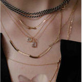 five bar emile necklace