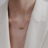 gold filigree necklace