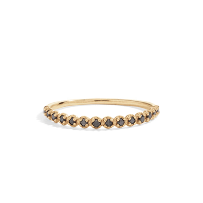 blanca monrós gómez | black diamond louisa ring