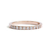 blanca monrós gómez | 18k white diamond band