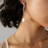 Mae pearl earrings