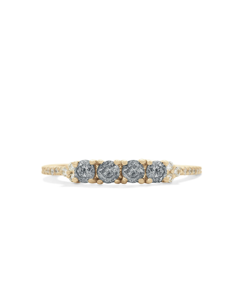 grey diamond ophelia ring- 6.25