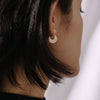 blanca monrós gómez | small disc hoop earrings
